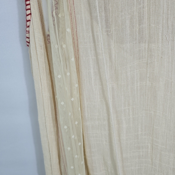 Boho Jane Cream Tassel Maxi Dress Size S - Picture 7 of 16